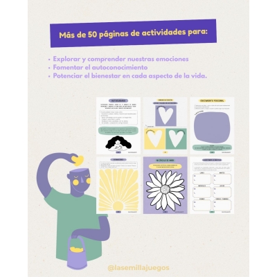 Pack de cuadernillos terapéuticos para niños y adultos